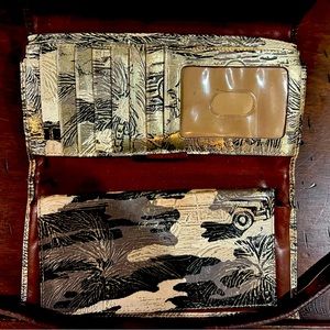 Brahmin purse and matching wallet